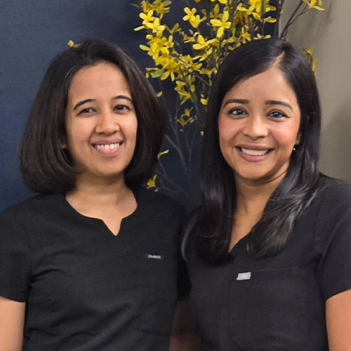 Dr. Kruthika Swaminathan and Dr. Shefali Pilar